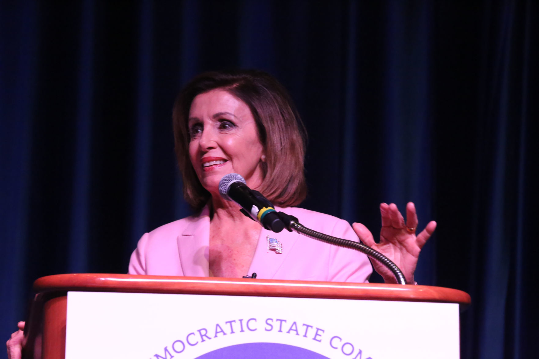 Nancy Pelosi in Atlantic City